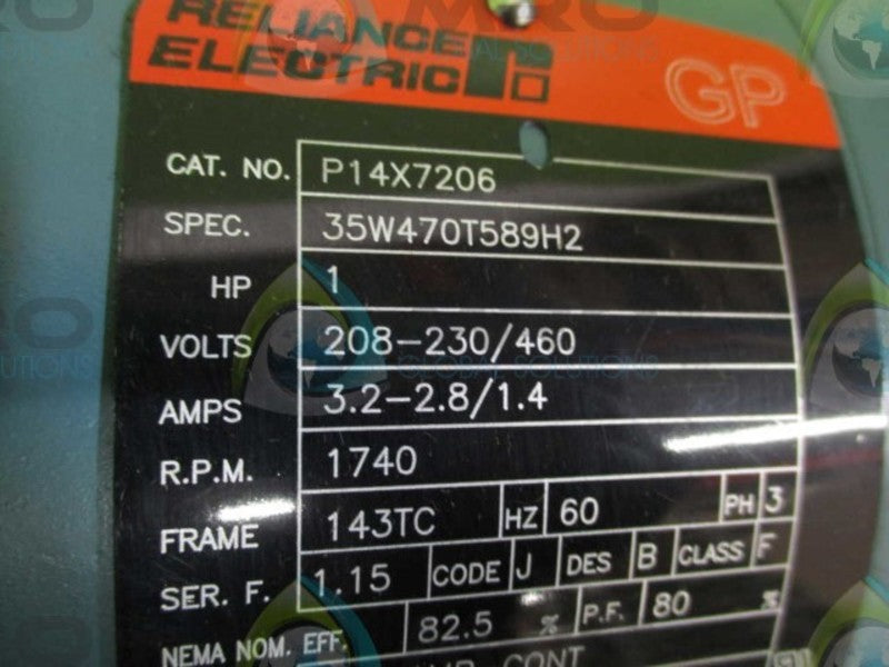 RELIANCE ELECTRIC P14X7206 (AS PICTURED)  NSNP