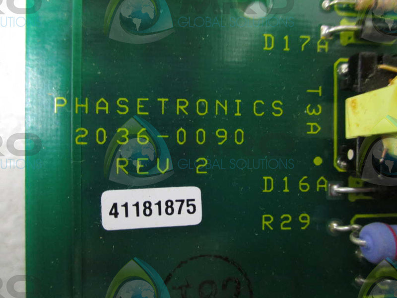 PHASETRONICS 2036-0090 CIRCUIT BOARD  NSNP