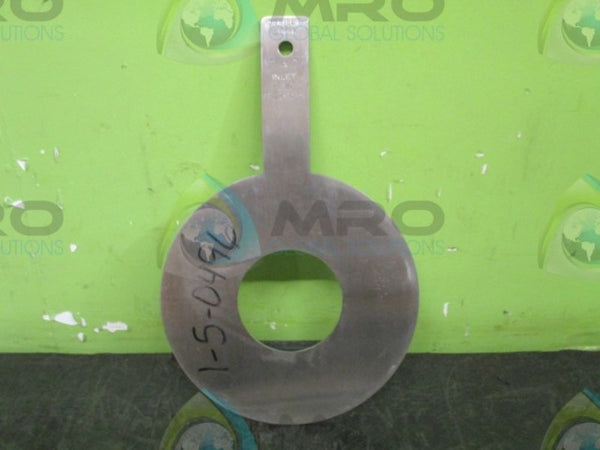 DANIEL 316SS STAINLESS STEEL ORIFICE PLATE 4" x 2.875" INLET  NSNP