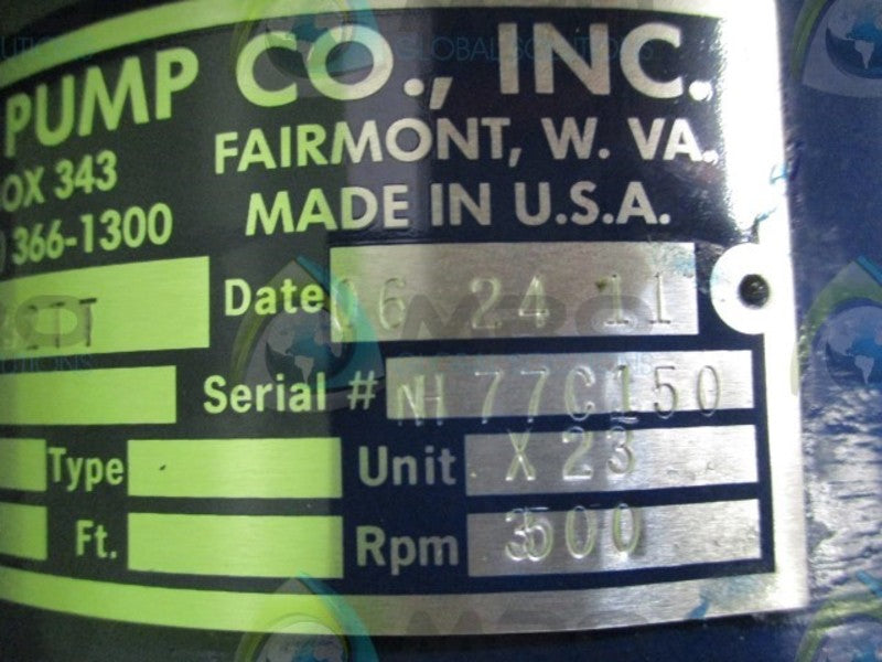 T & T PUMP 6124A NSNP