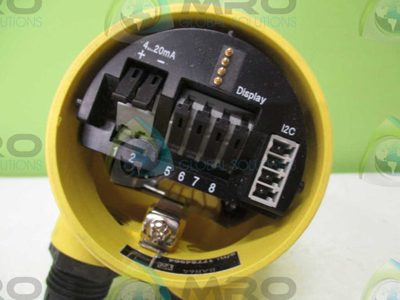 VEGA VEGABAR 64 PRESSURE TRANSMITTER BR64.XXGG1BHKMXX * NEW NO BOX *