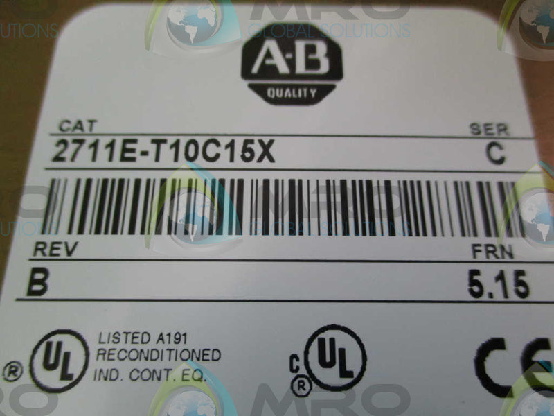 INDUSTRIAL SPARE PART 2711E-T10C15X SER. C REMAN