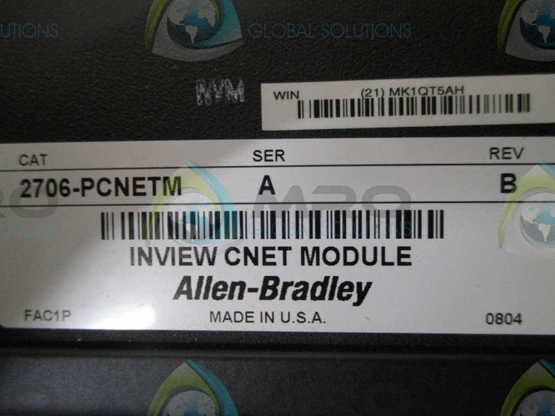 INDUSTRIAL SPARE PART 2706-PCNETM SER. A REV. B NSMP