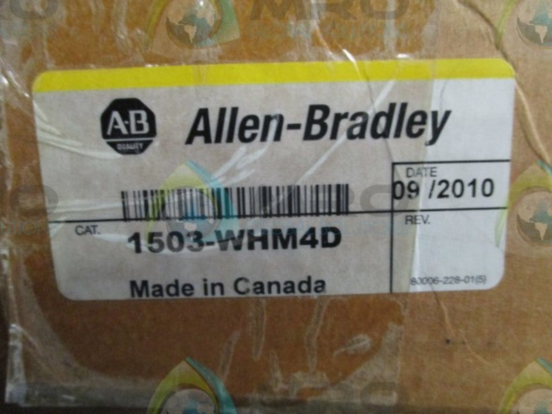 ALLEN BRADLEY 1503-WHM4D NSMP