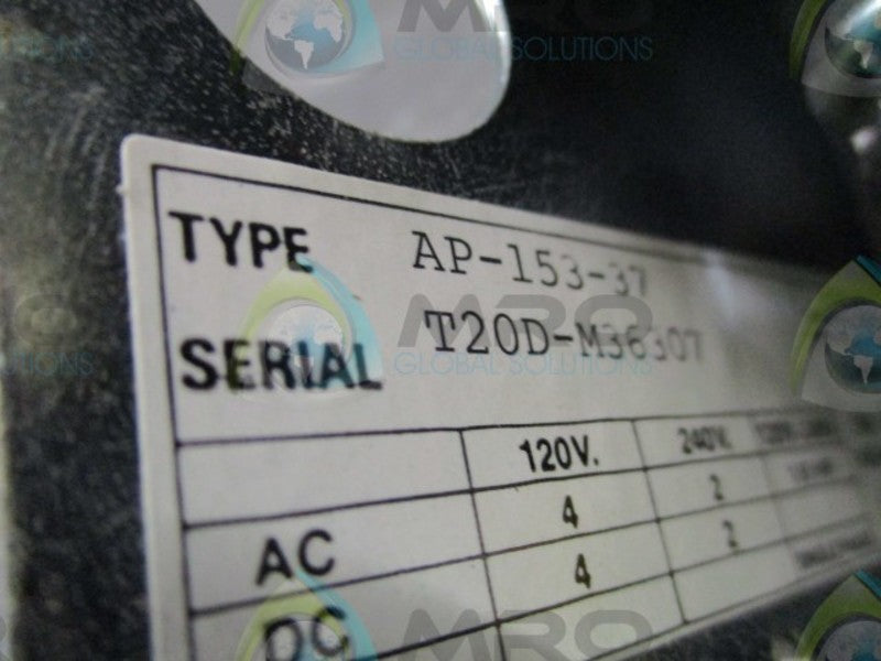 MERCOID CONTROL AP-153-37 UNMP