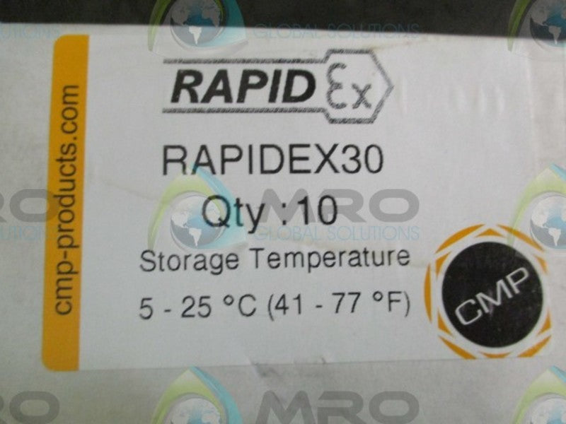 LOT OF 10 RAPIDEX RAPIDEX30 NSFS