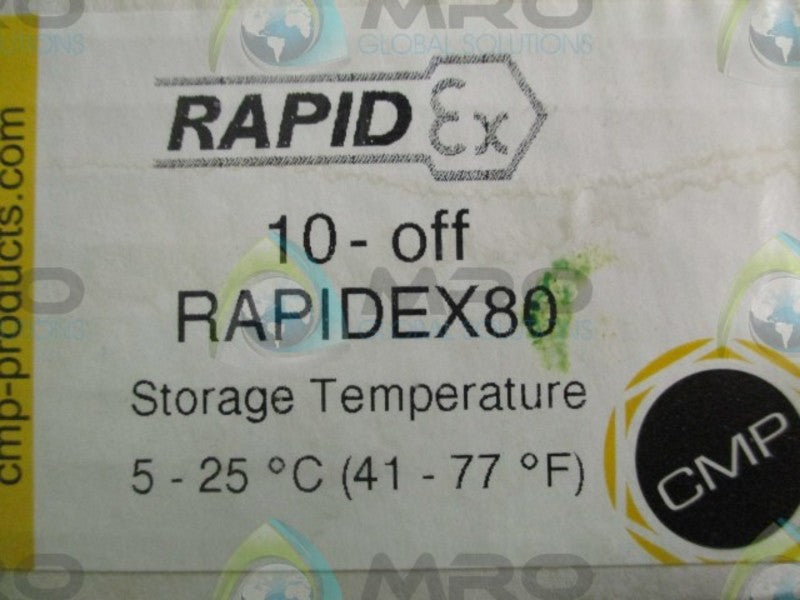 LOT OF 10 RAPIDEX RAPIDEX80 NSMP