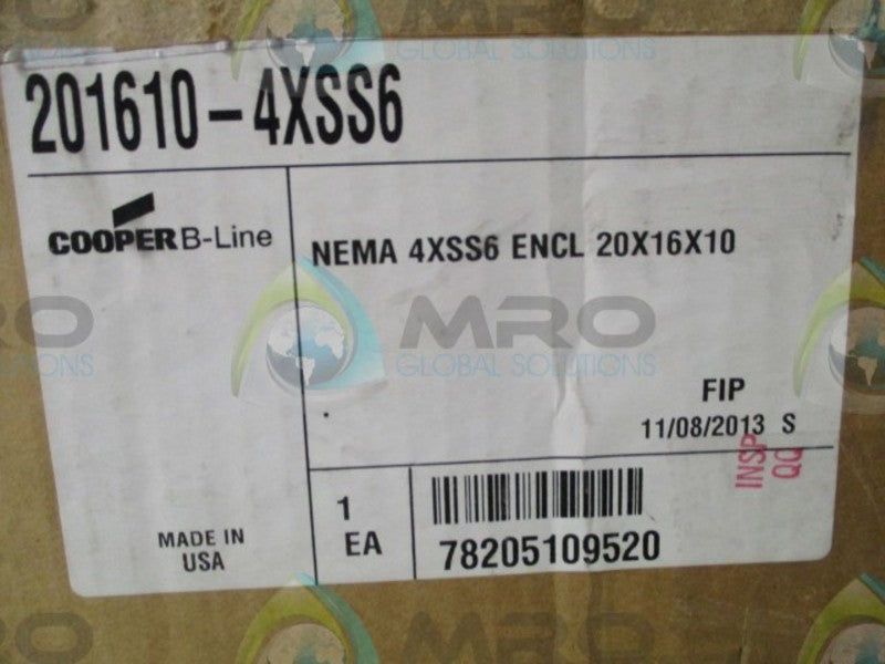 COOPER 201610-4XSS6  NSMP