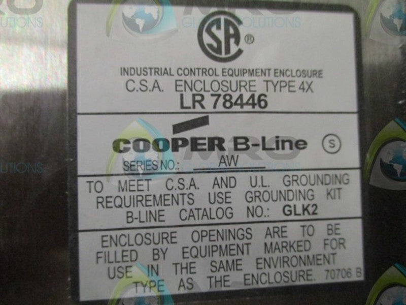COOPER 201610-4XSS6  NSMP