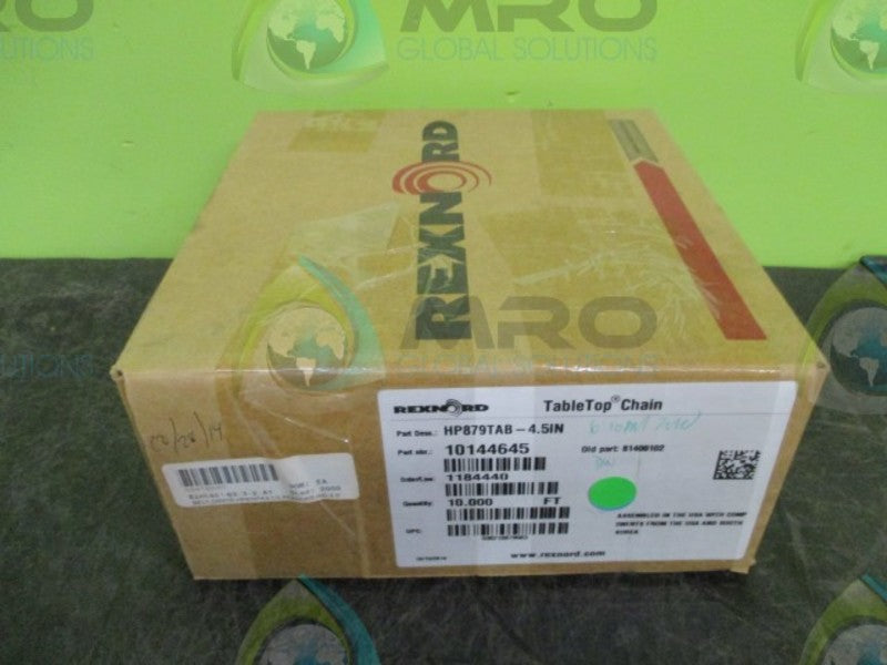 REXNORD HP879TAB-4.5IN 10FT NSMP
