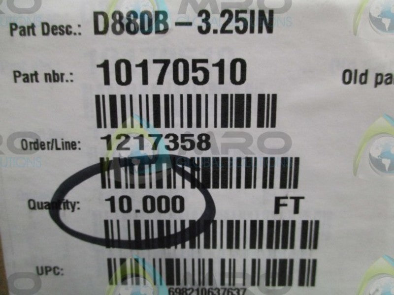 REXNORD D880B-3.25IN 10FT NSMP