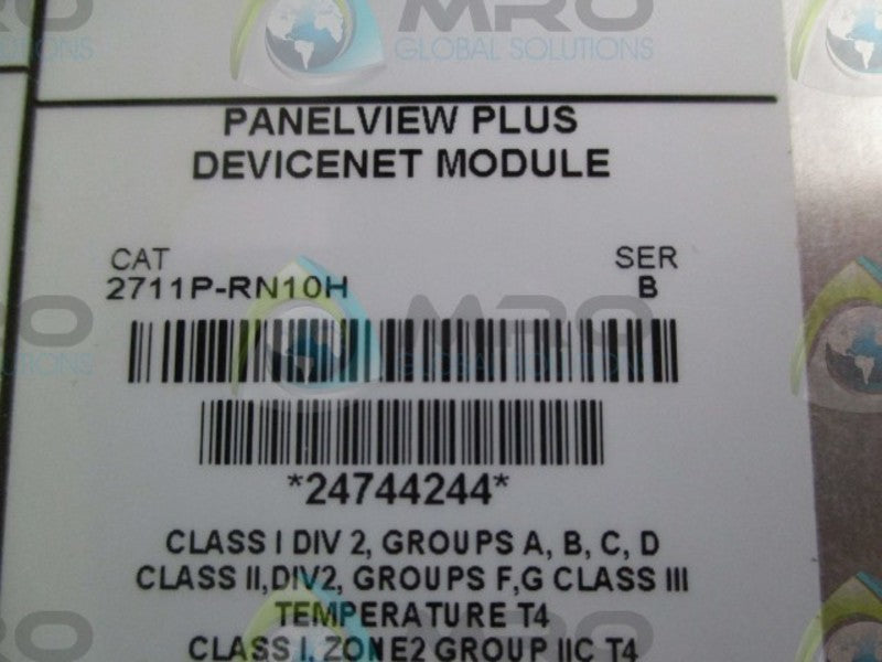 INDUSTRIAL SPARE PART 2711P-RN10H SER. B NSNP