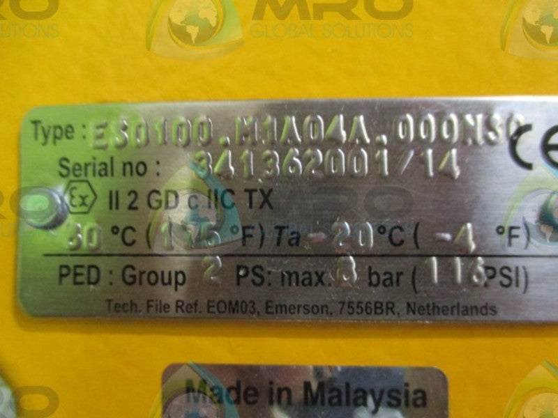 EL-O-MATIC ES0100.M1A04A.000NS0 NSMP