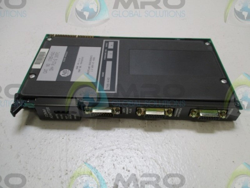 ALLEN BRADLEY 1785-KA3 SER. A F/W C COMMUNICATION MODULE  NSMP