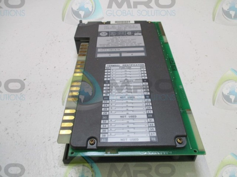 ALLEN BRADLEY 1771-OQ16 SER. A F/W A (REMAN)  NSNP