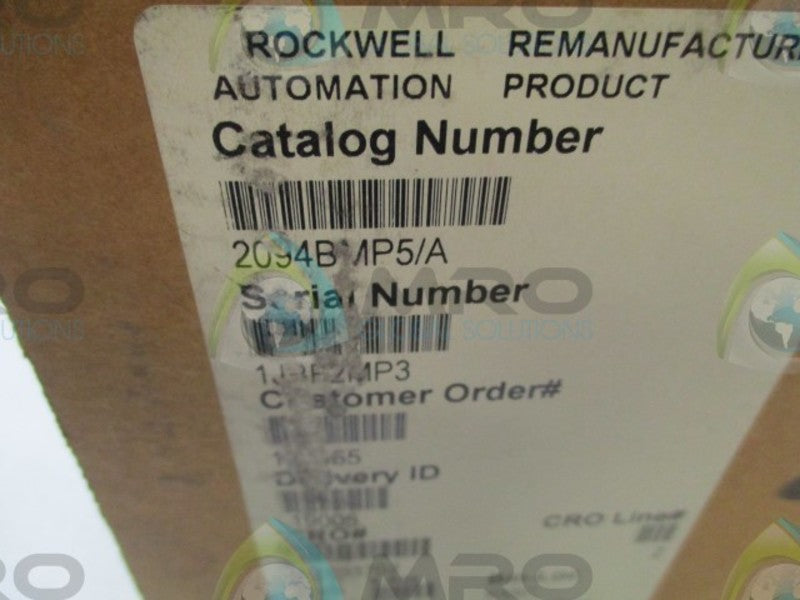INDUSTRIAL SPARE PART 2094-BMP5 SER. A REMAN
