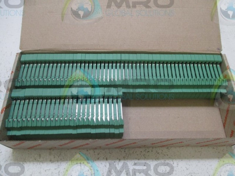 LOT OF 76 WEIDMULLER ZPE 4 TERMINAL BLOCK NSMP