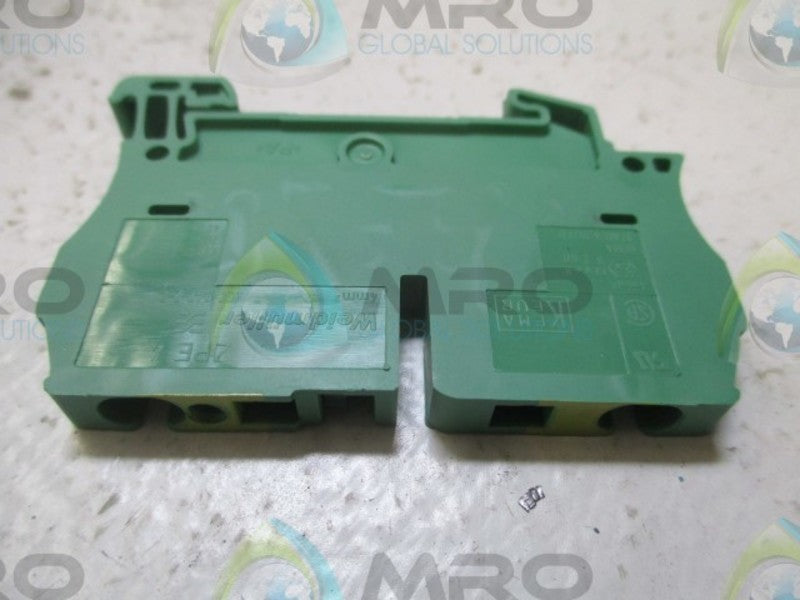 LOT OF 76 WEIDMULLER ZPE 4 TERMINAL BLOCK NSMP