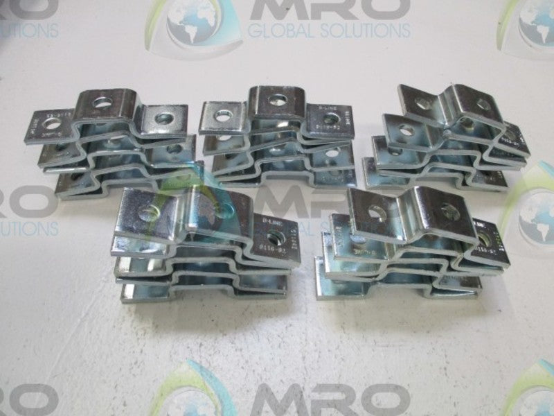 B-LINE B116-52 THREE HOLE U-SUPPORT PACKAGE OF 25  NSMP