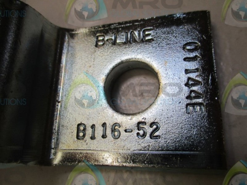 B-LINE B116-52 THREE HOLE U-SUPPORT PACKAGE OF 25  NSMP