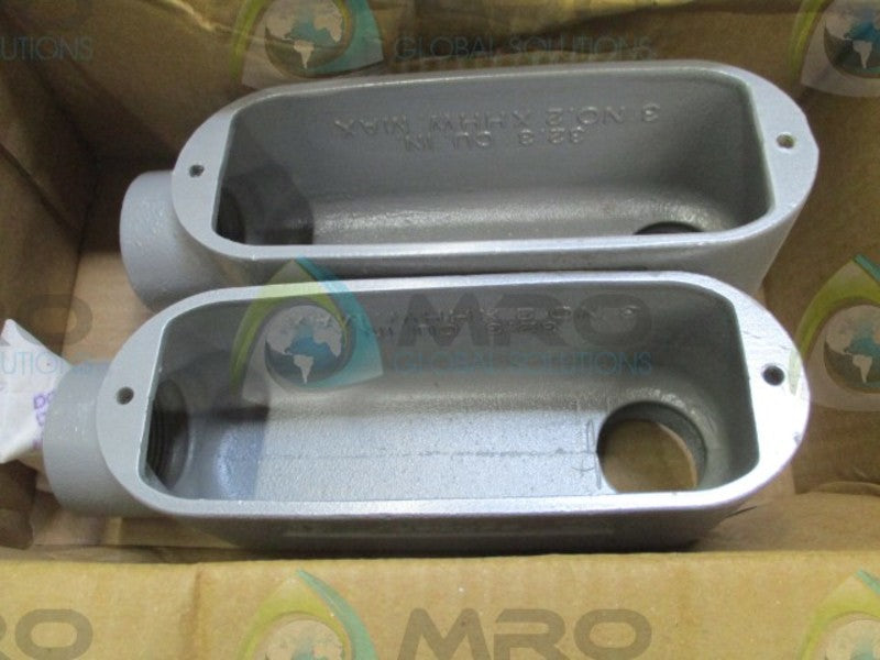 KILLARK OLB-4M CONDUIT BODY 1-1/4" PACKAGE OF 2  NSMP