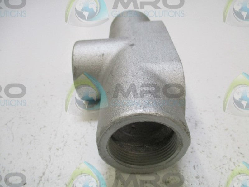 CROUSE-HINDS CONDULET TB57 CONDUIT OUTLET BODY 1-1/2" (PKG OF 2)  NSMP