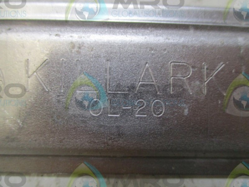 KILLARK OL-20 STAMPED ALUMINUM COVER PACKAGE OF 20  NSMP