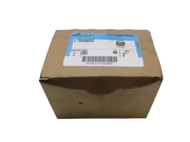 LOT OF 2 CROUSE-HINDS LTB200DC CONNECTOR 2" NSMP