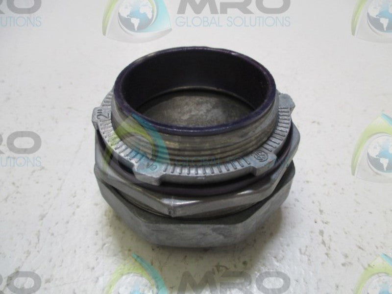 LOT OF 2 CROUSE-HINDS LTB200DC CONNECTOR 2" NSMP