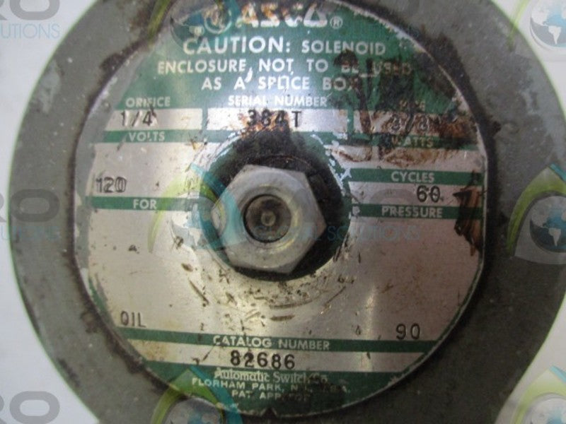 ASCO 82686 SOLENOID  UNMP