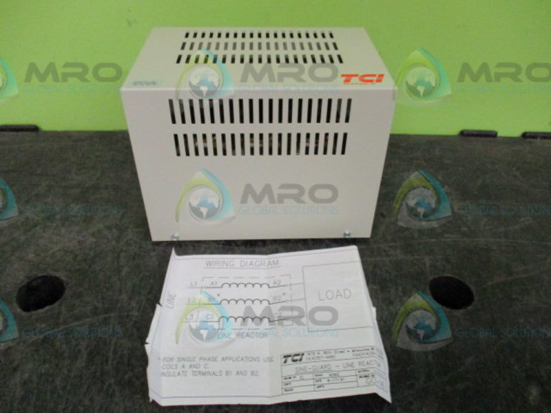 TCI KLR55ARL3 3-PHASE LINE REACTOR  NSMP