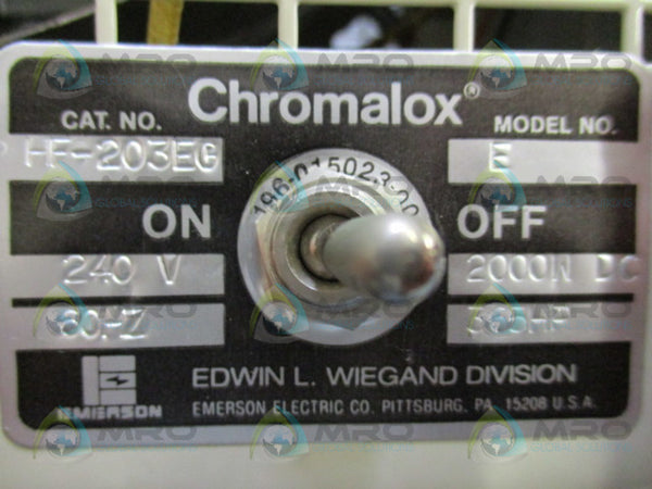 CHROMALOX HF-203EG 240V (WHITE) NSNP