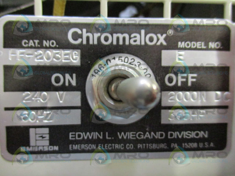 CHROMALOX HF-203EG 240V (WHITE) NSNP