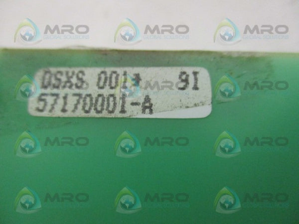 ABB DSXS001 57170001-A SIMULATOR MODULE  UNMP
