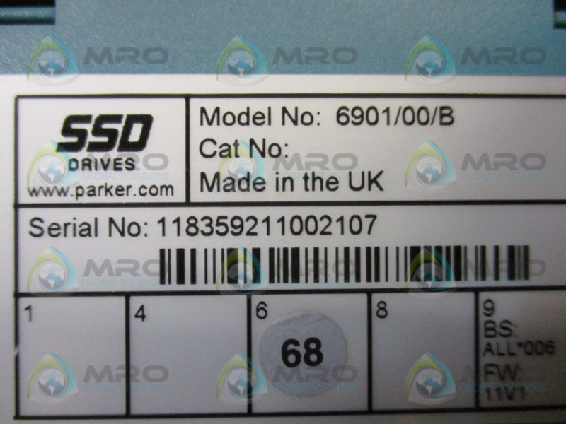 EUROTHERM 6901/00/B OPERATOR KEYPAD  UNMP