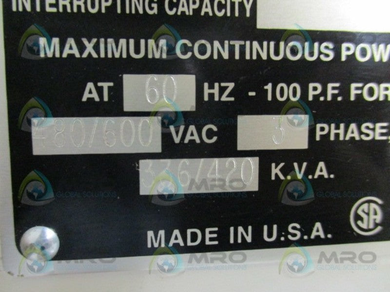 MEDAR KIT-3005/T93300 830-0478 SINGLE PHASE POWER MODULE  UNMP