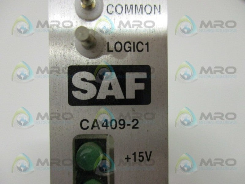SAFTRONICS CA409-2 BACKPLANE TERMINAL CARD  UNMP