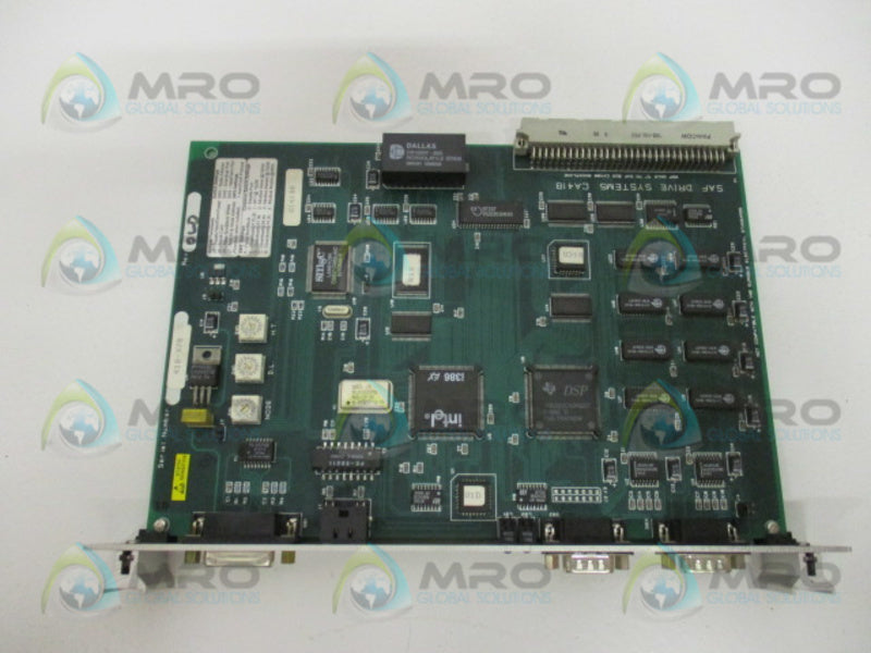 SAFTRONICS CA418 MULTI PROCESSOR CARD  UNMP