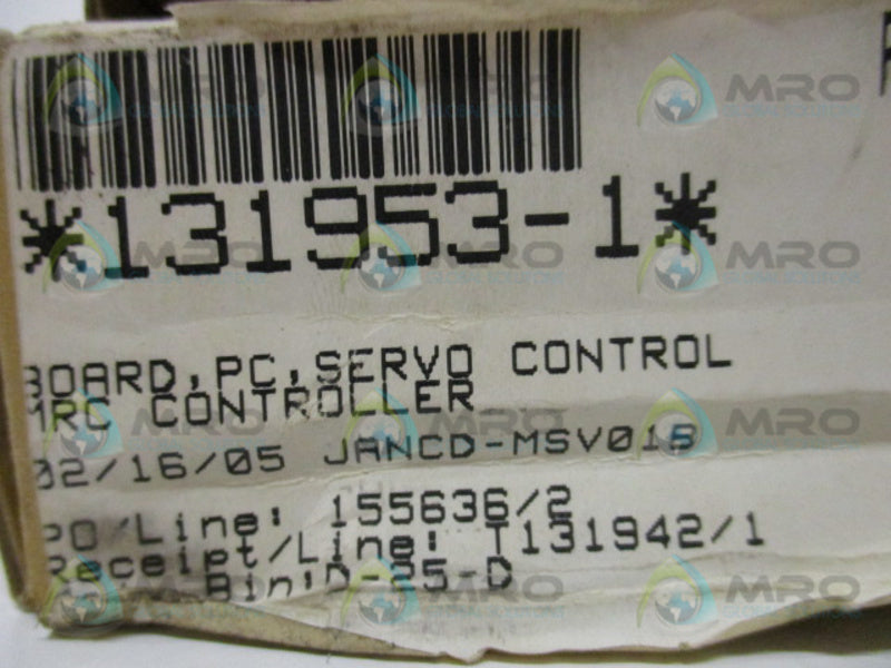 YASKAWA JANCD-MSV01B SERVO CONTROL BOARD  NSMP