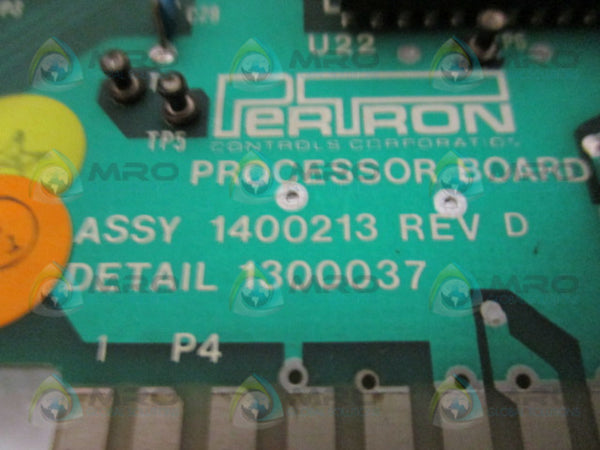 PERTRON 1400213 PROCESSOR BOARD  UNMP