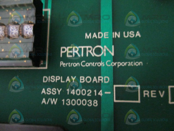 PERTRON 1400213 PROCESSOR BOARD  UNMP
