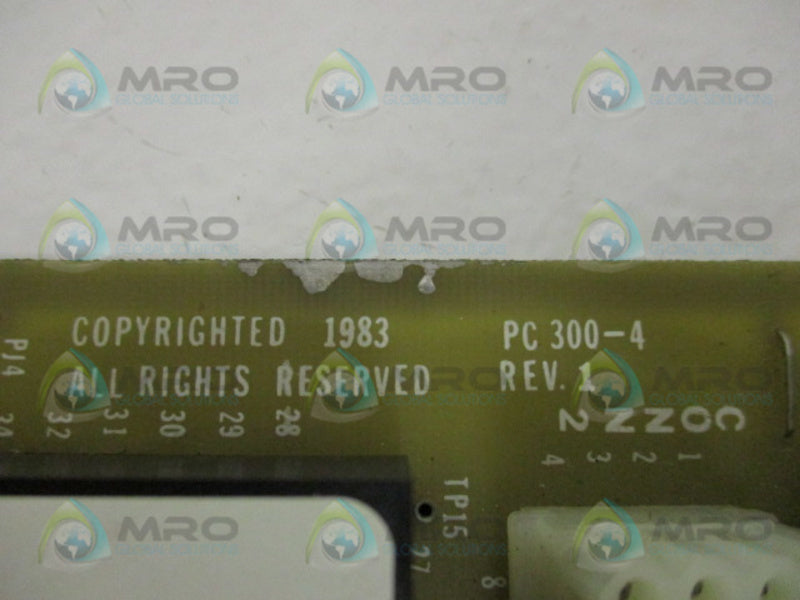 IMCO 300-4 CIRCUIT BOARD  UNMP