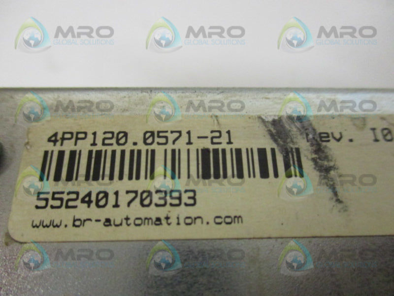 B&R 4PP120.0571-21 OPERATOR INTERFACE  UNMP