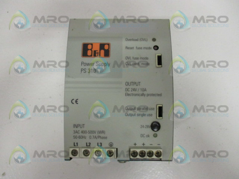 B&R 0PS310.1 POWER SUPPLY  UNMP
