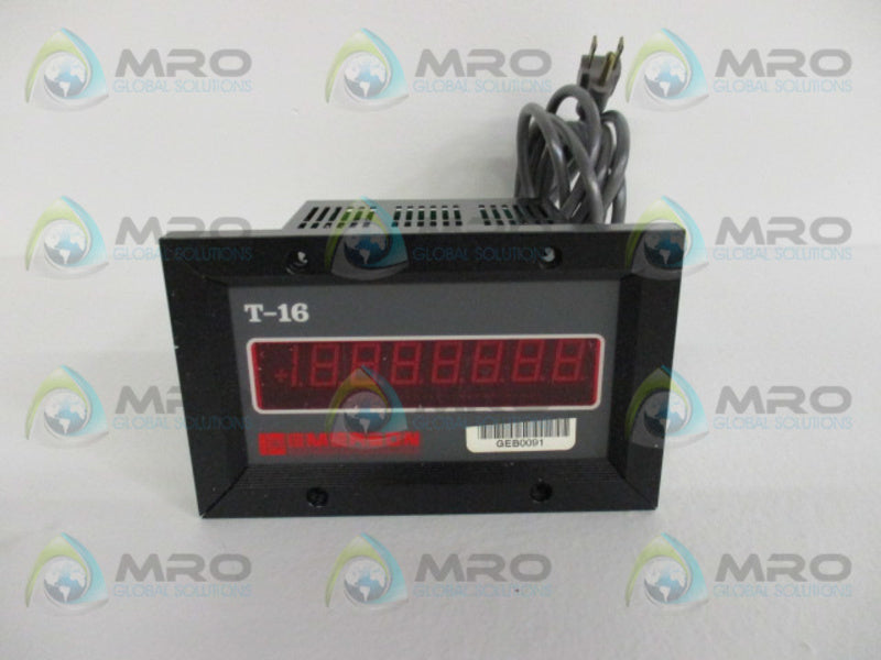 EMERSON T-16 960050-01 OPERATOR INTERFACE TERMINAL  NSMP