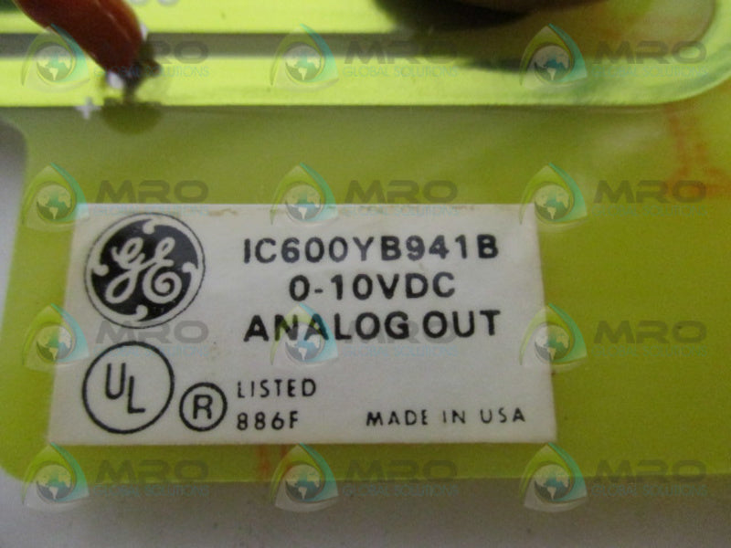 GE FANUC IC600YB941B ANALOG OUTPUT MODULE  NSNP