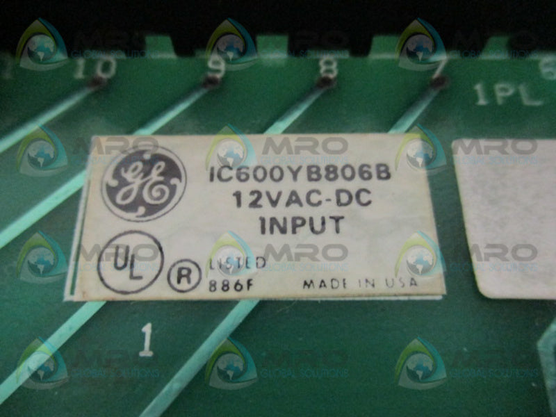 GE FANUC IC600YB806B DC INPUT MODULE  NSNP