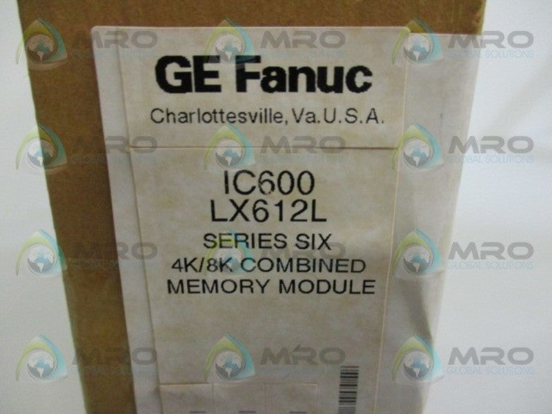 GE FANUC IC600LX612L MEMORY MODULE  NSFS