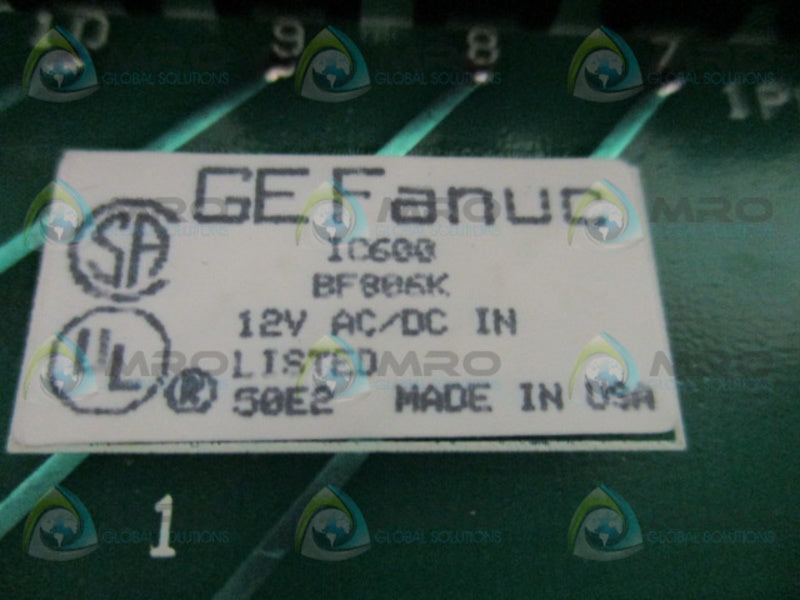 GE FANUC IC600BF806K AC/DC INPUT MODULE  NSMP