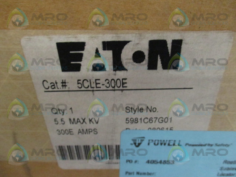 EATON 5CLE-300E CURRENT LIMITING FUSE  NSFS